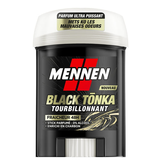 Déodorant Stick Homme 48h Black Tonka MENNEN le stick