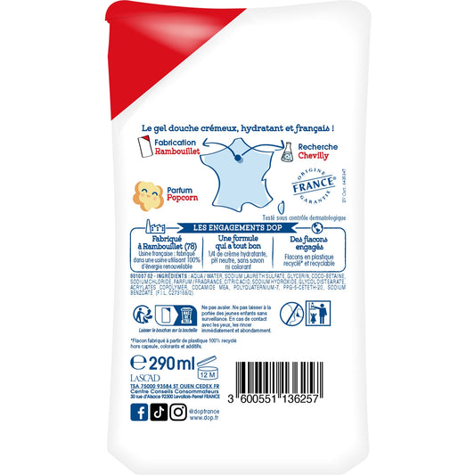 DOP Popcorn Moisturizing Children's Shower Cream