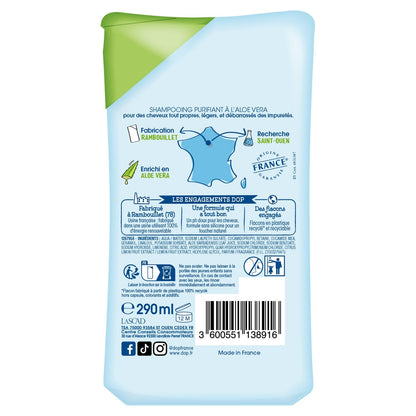 Purifying Shampoo for Normal to Oily Hair with Aloe Vera DOP