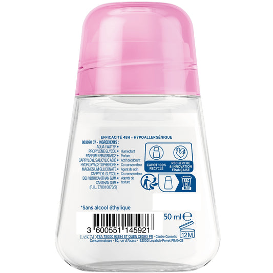 Anti-Perspirant Roll-On Deodorant 48h 0% Alcohol Hypoallergenic Magnesium Protect NARTA