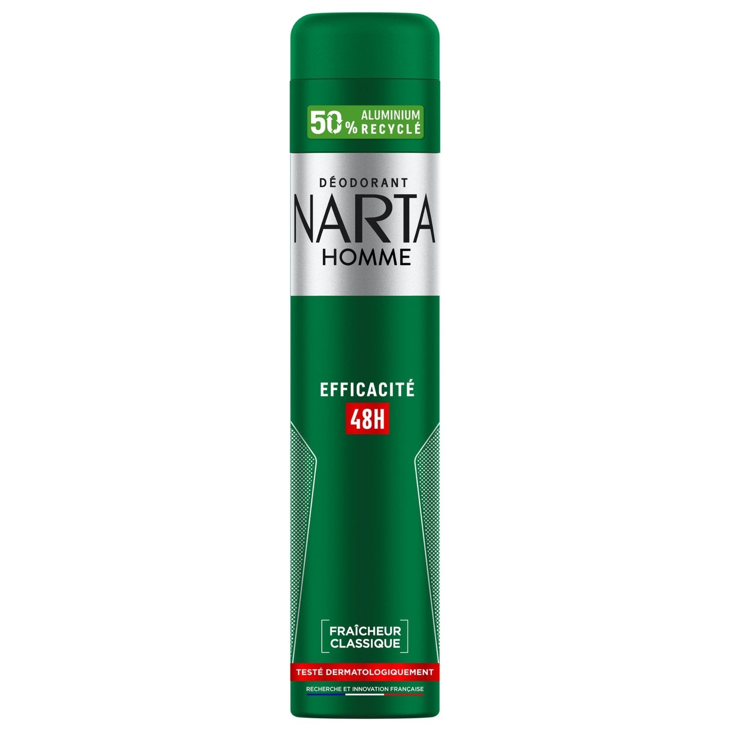 Déodorant Spray Homme Fraîcheur Classique 48h NARTA HOMME le flacon de 200mL