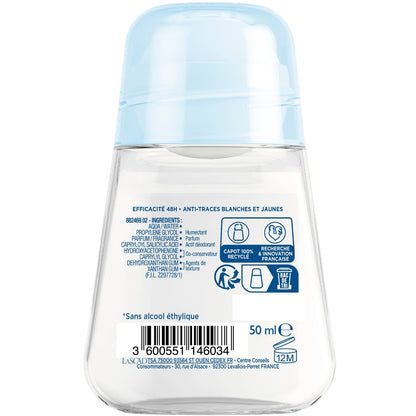 Déodorant bille Anti-traces 0% Alcool Invisible NARTA 