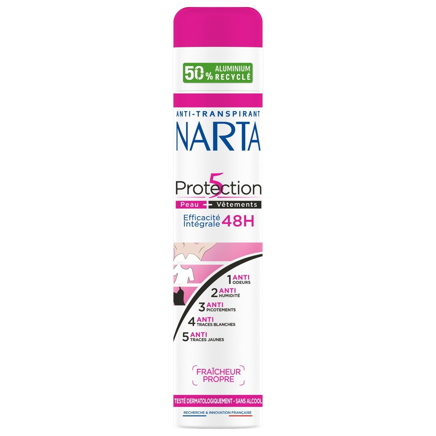 NARTA Antitranspirant Deodorant Spray Protection 5 48h