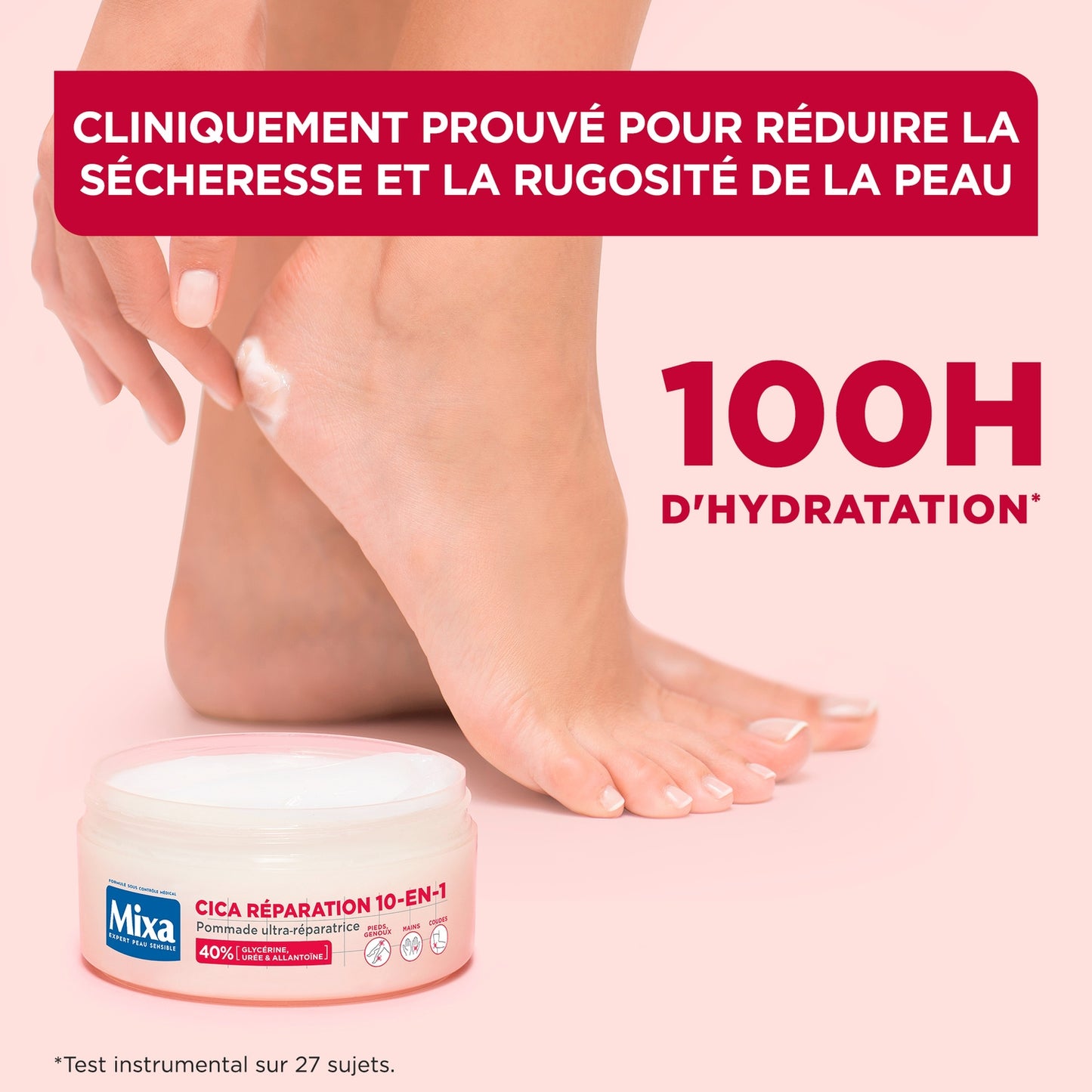 Crème Cica Réparatrice 10en1 Ultra Réparatrice MIXA 