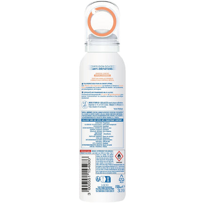 Déodorant spray Anti-transpirant Sensitive Confort Hypoallergénique 48H MIXA 