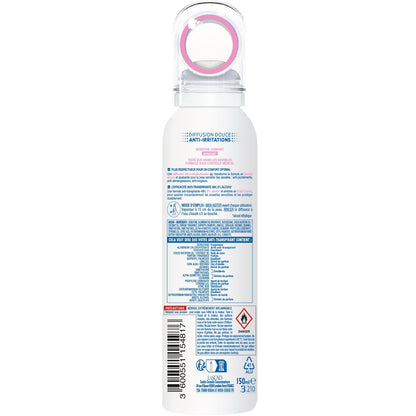 Déodorant spray Anti-transpirant 48h Sensitive Confort Apaisant MIXA 