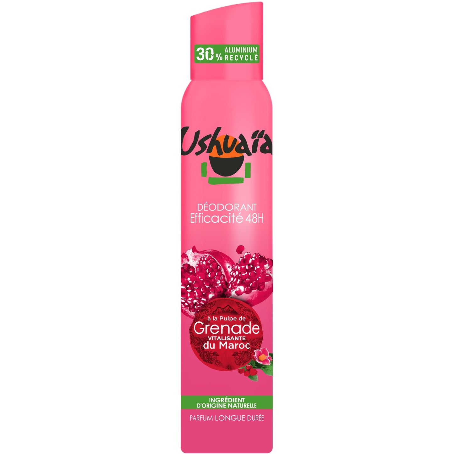 Déodorant spray Efficacité 48h Grenade USHUAIA 