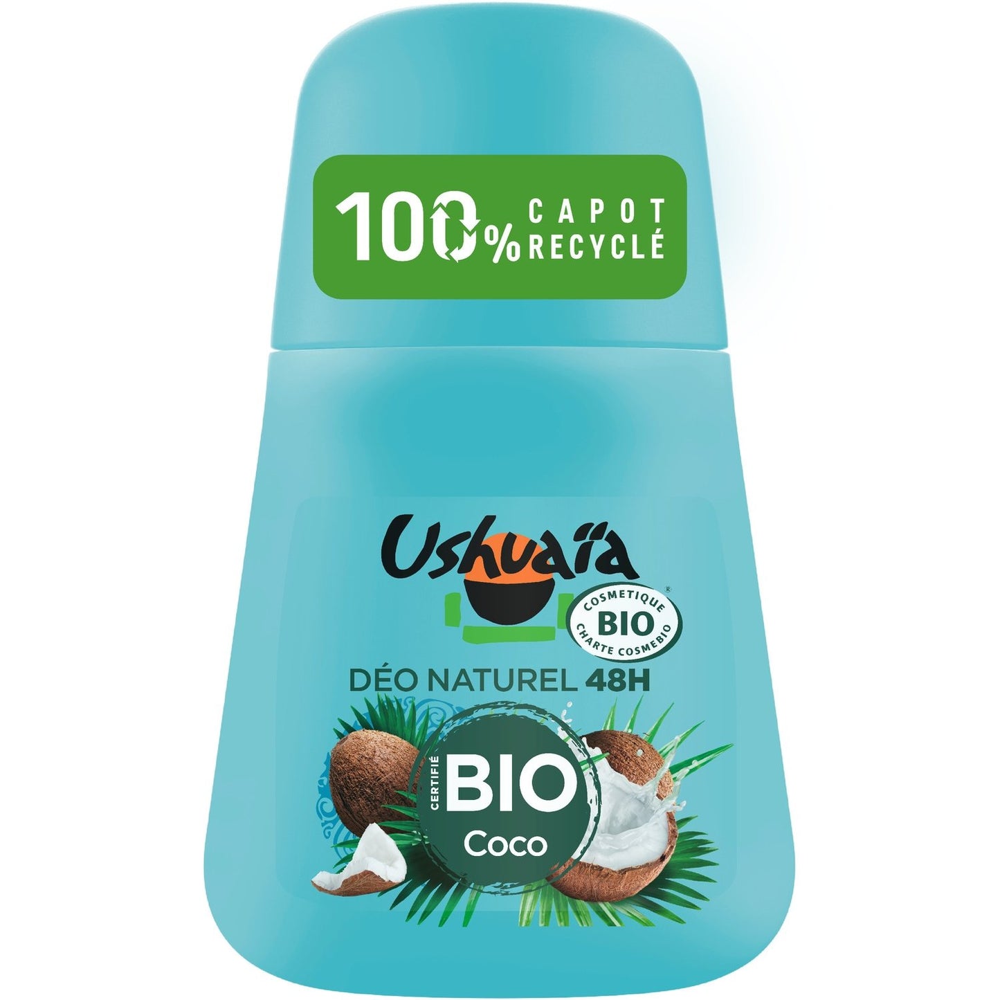 Déodorant Bille 48h Coco Bio USHUAIA le roll-on