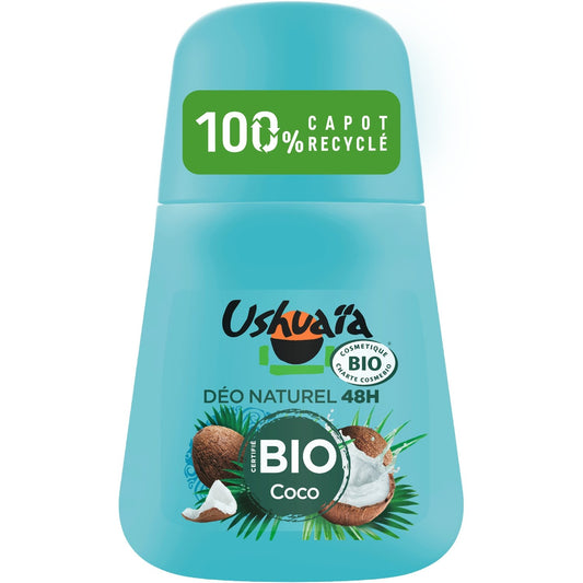 Déodorant Bille 48h Coco Bio USHUAIA le roll-on