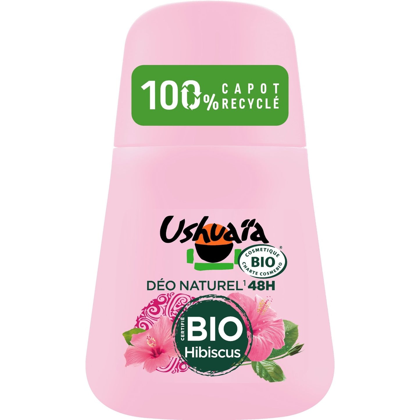USHUAIA Bio-Hibiskus-Roll-On-Deodorant