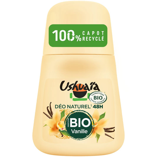 Déodorant Bille Bio 48h Vanille USHUAIA le roll-on