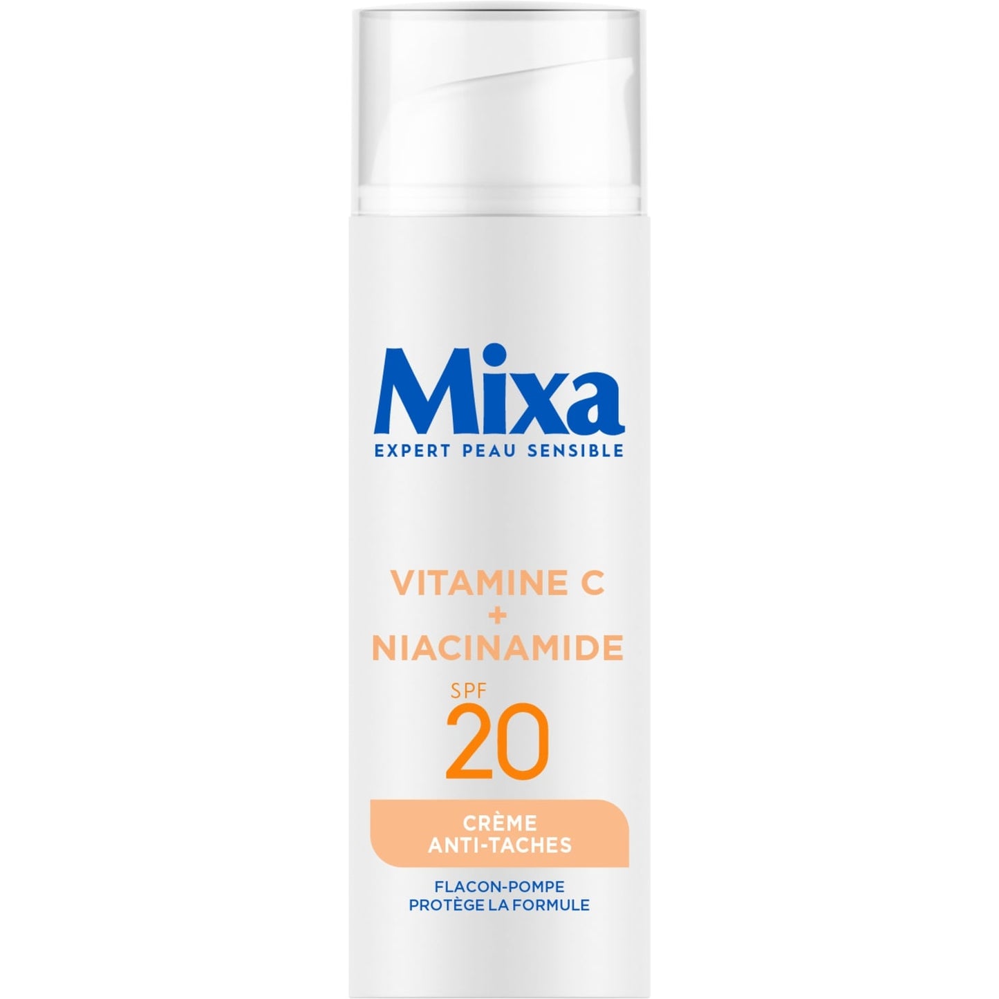 Crème Anti-tâches Corps Teint Irregulier Vitamine C Niacinamide SPF20 MIXA 