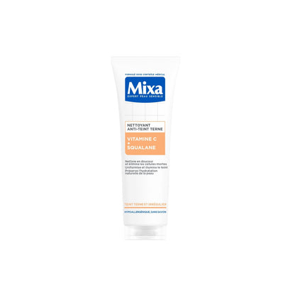 Nettoyant Visage Teint terne et Irrégulier Vitamine C et Squalane MIXA 