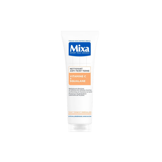 Nettoyant Visage Teint terne et Irrégulier Vitamine C et Squalane MIXA 