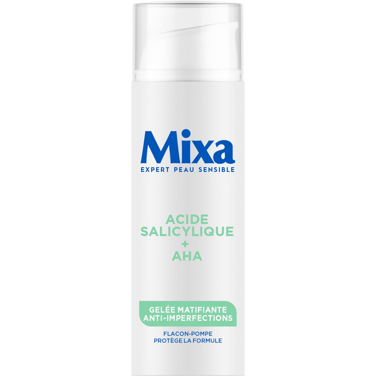 Gelée Matifiante Anti-Imperfections Visage Acide Salicylique et Aha MIXA 
