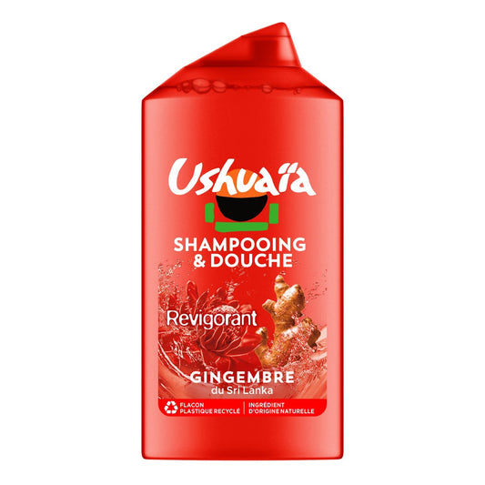 Gel Douche Revigorant Gingembre USHUAIA le flacon de 300mL