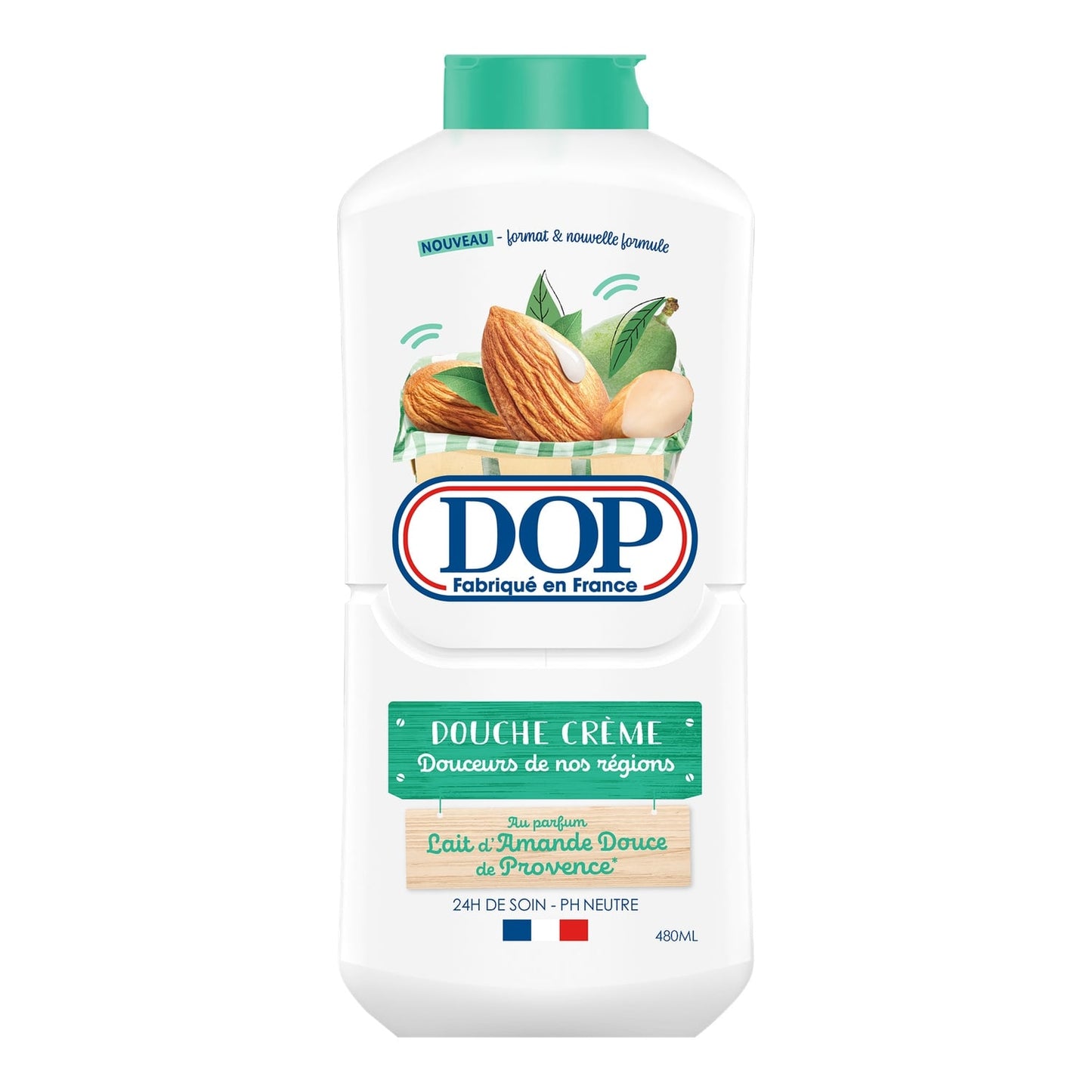 Douche Crème Douceurs De Nos Régions Lait D'amande Douce De Provence PH Neutre DOP 