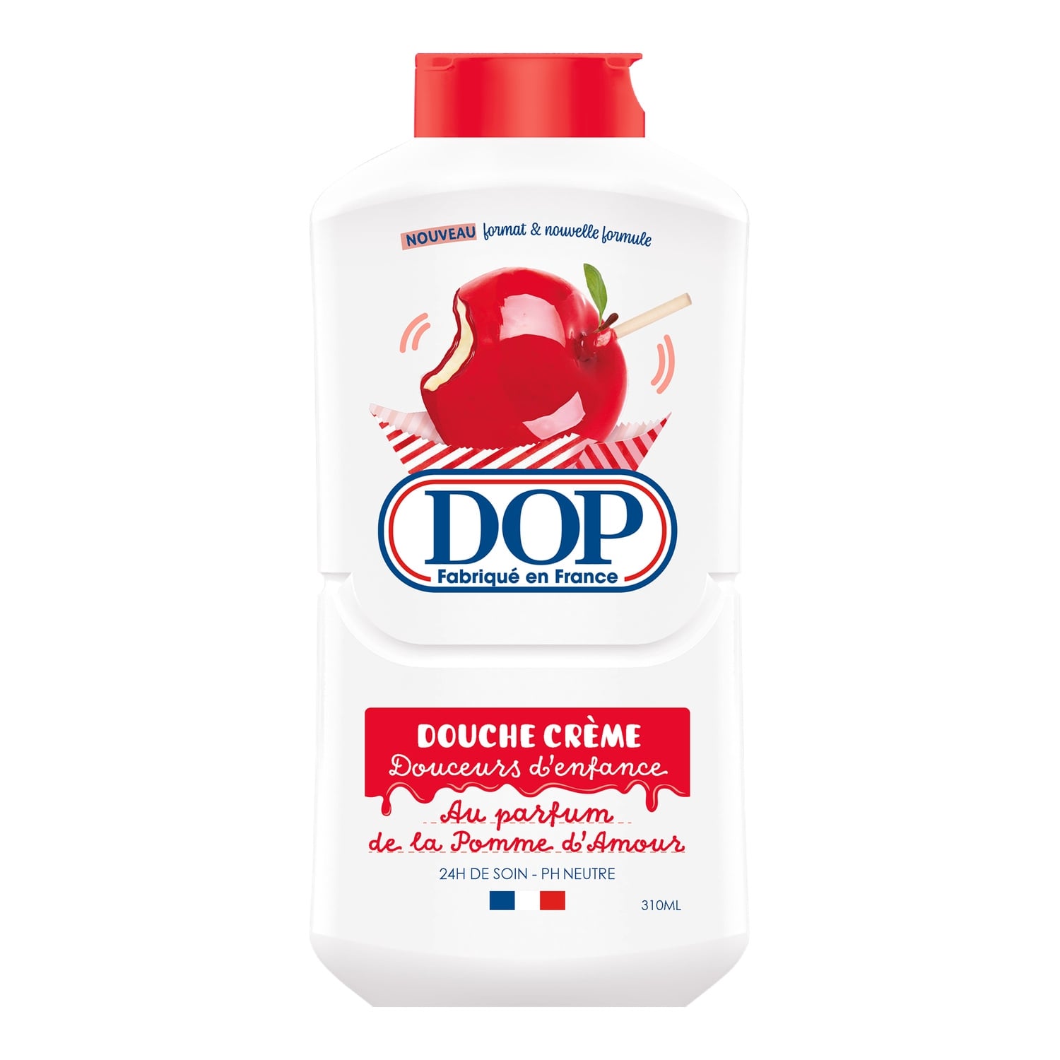 Crème douche Douceurs D'Enfance Parfum Pomme D'Amour PH Neutre DOP 