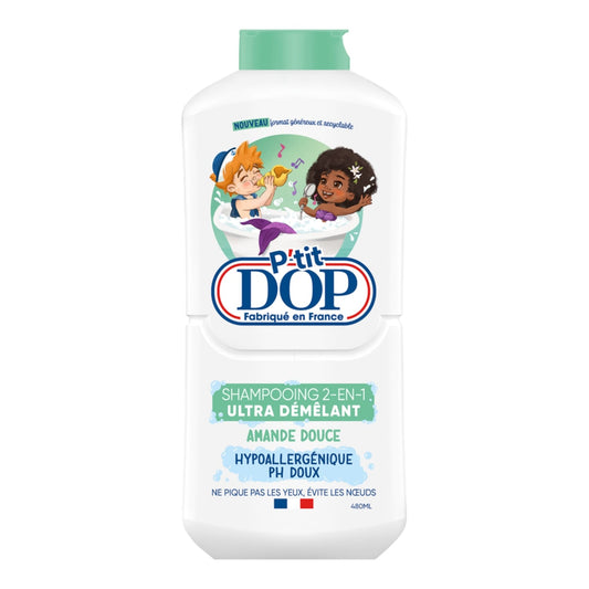 Shampoing 2en1 Ultra Démêlant pour Enfant Amande douce DOP 
