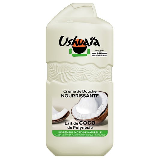 Crème de Douche Nourrissante Lait de Coco de Polynésie USHUAIA 
