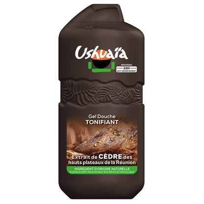 Gel Douche Tonifiant Extrait de Cèdre USHUAIA 