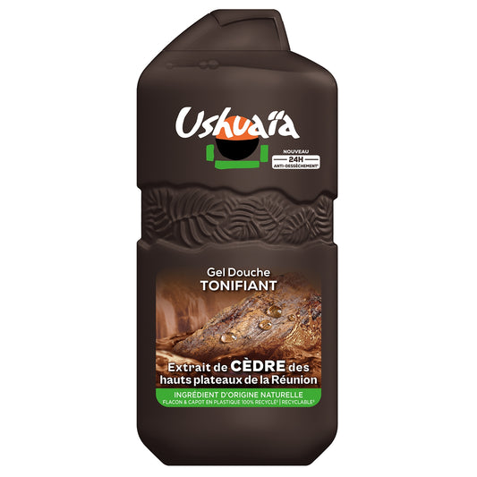 Gel Douche Tonifiant Extrait de Cèdre USHUAIA 