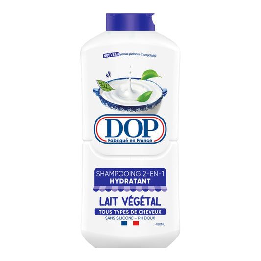 Shampoing Hydratant 2en1 pour Tous Types de Cheveux Lait Végétal DOP 