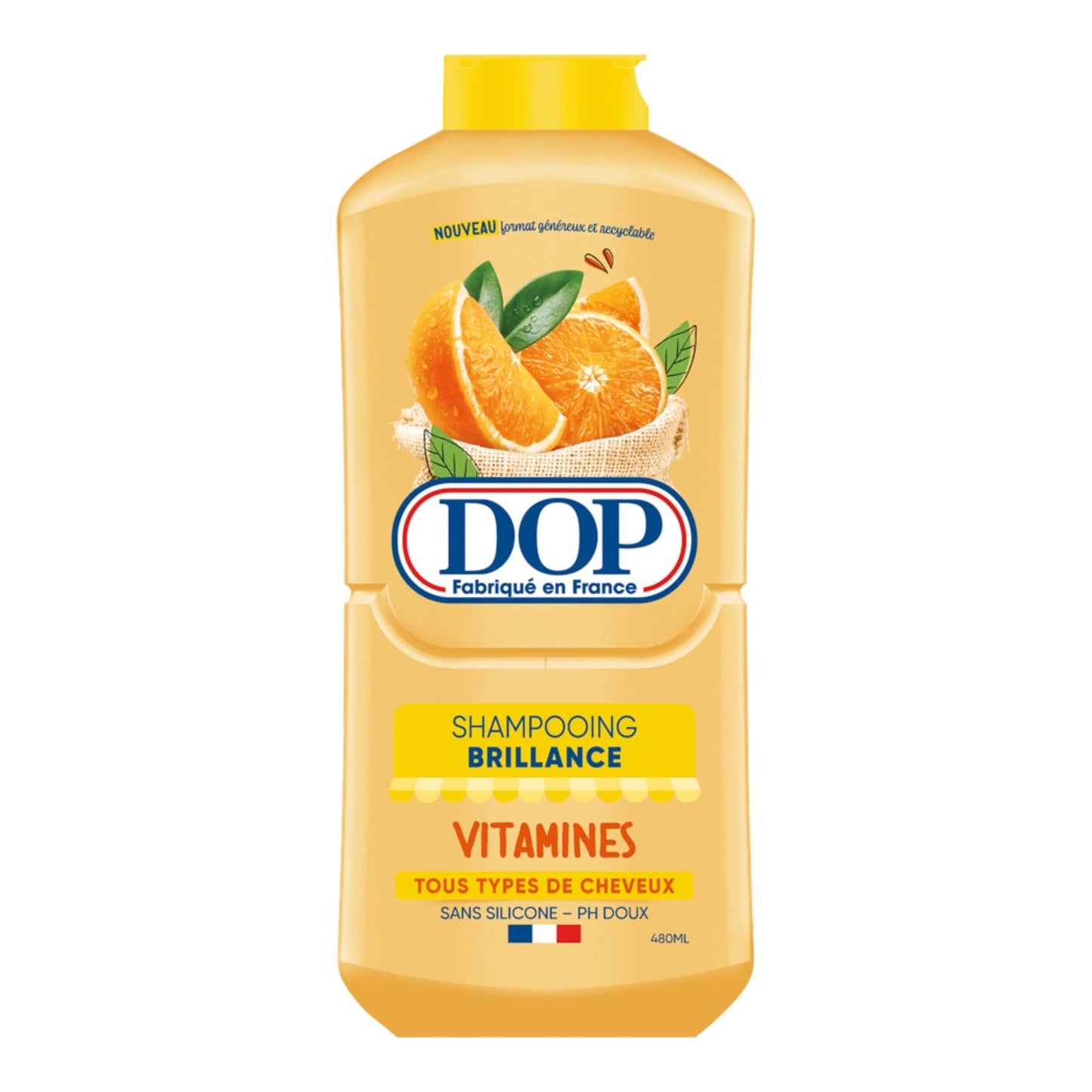 Shampoing Brillance Vitamines pour Tous Types de Cheveux DOP 