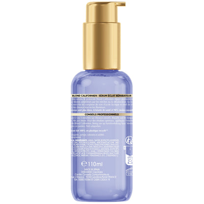 Sérum Eclat Réparateur pour Cheveux blonds Blond Californien DESSANGE 