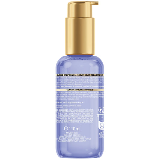 Sérum Eclat Réparateur pour Cheveux blonds Blond Californien DESSANGE 
