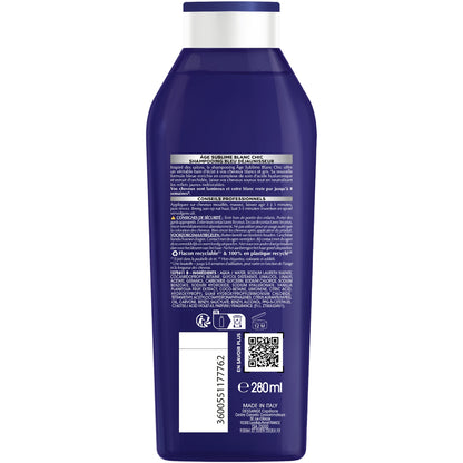 Shampoing Déjaunisseur pour Cheveux blancs Blanc Chic DESSANGE 