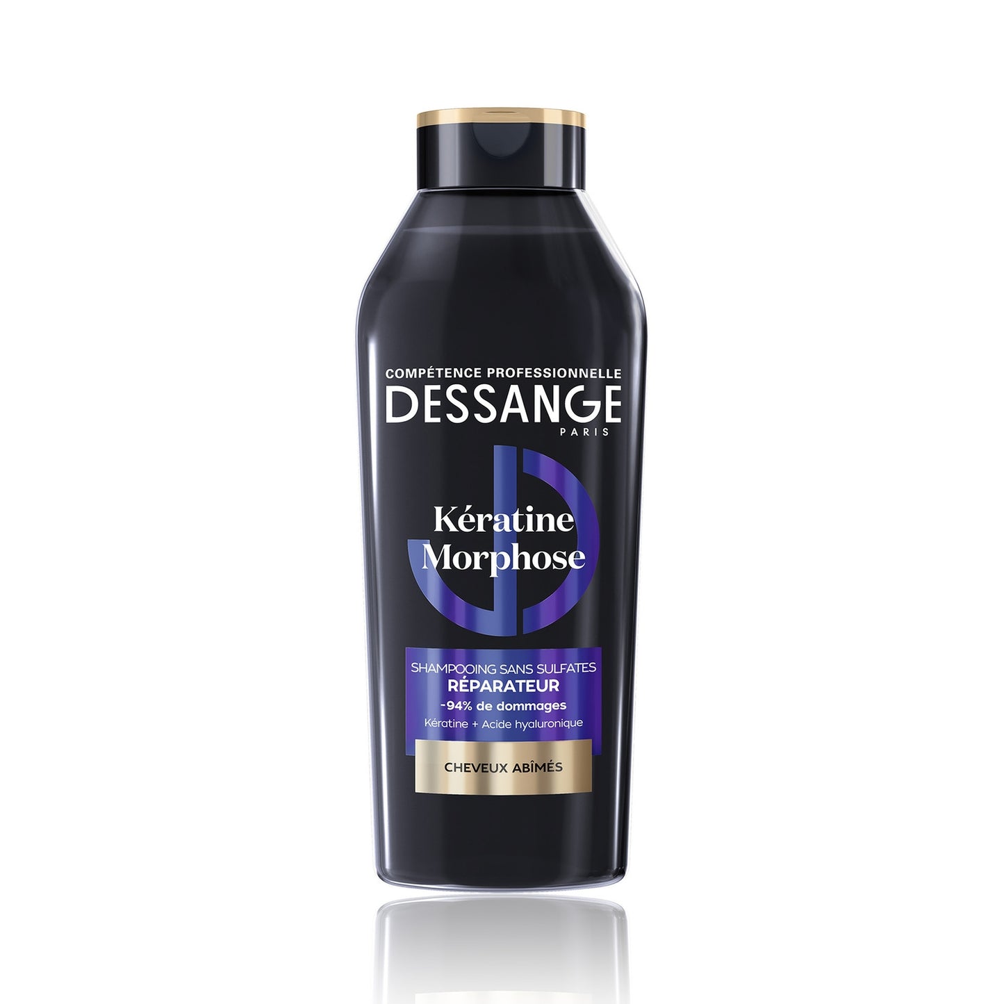 Shampoing Réparateur pour Cheveux abîmés Kératine Morphose DESSANGE 