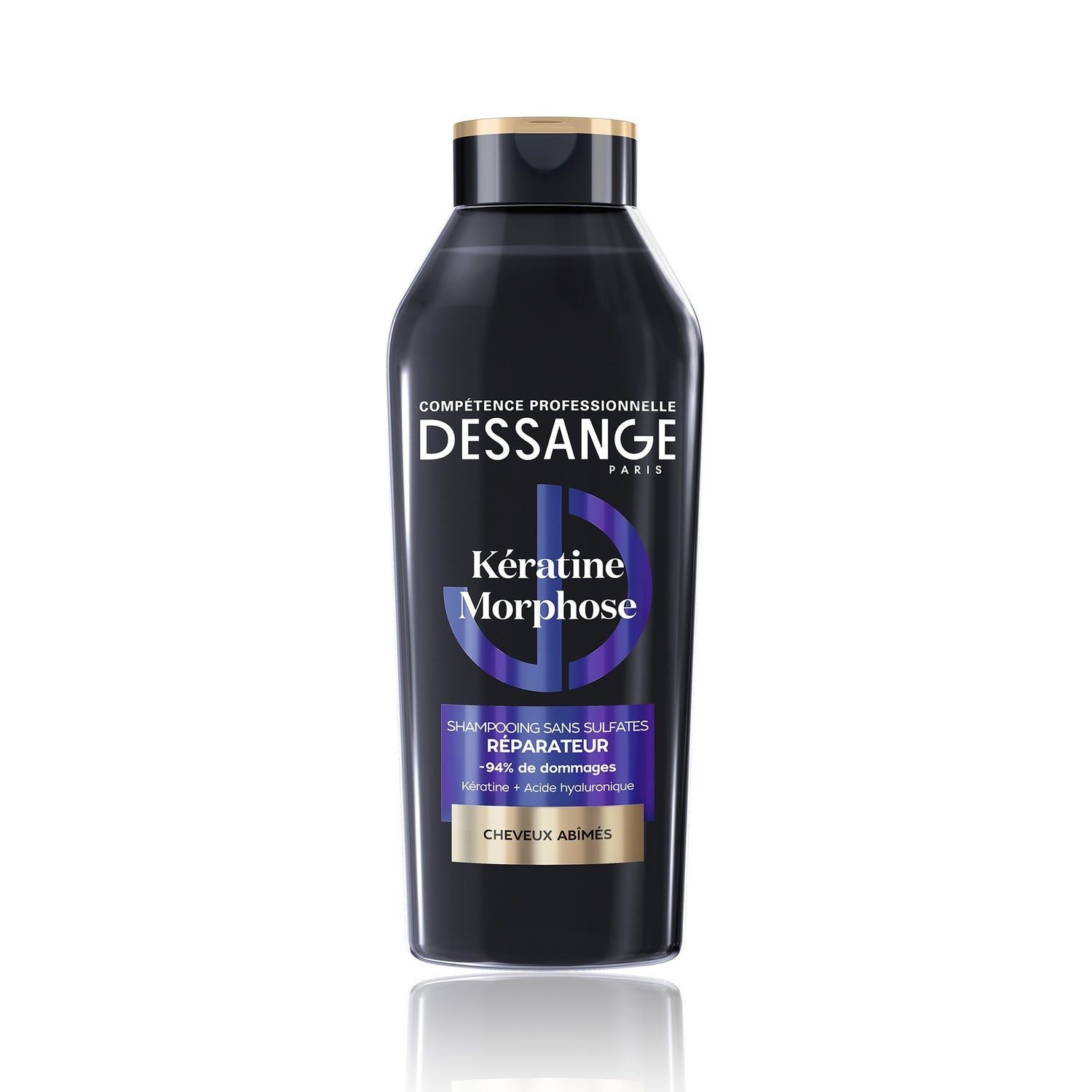Shampoing Réparateur pour Cheveux abîmés Kératine Morphose DESSANGE 