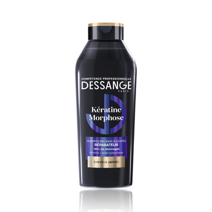 Shampoing Réparateur pour Cheveux abîmés Kératine Morphose DESSANGE 