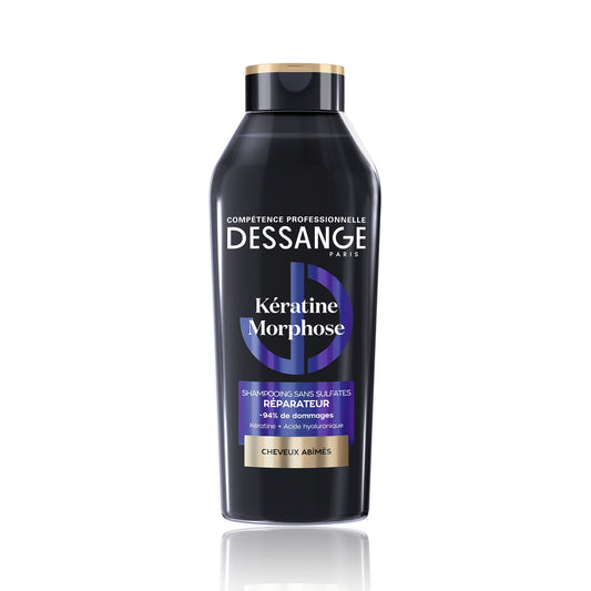 Shampoing Réparateur pour Cheveux abîmés Kératine Morphose DESSANGE 