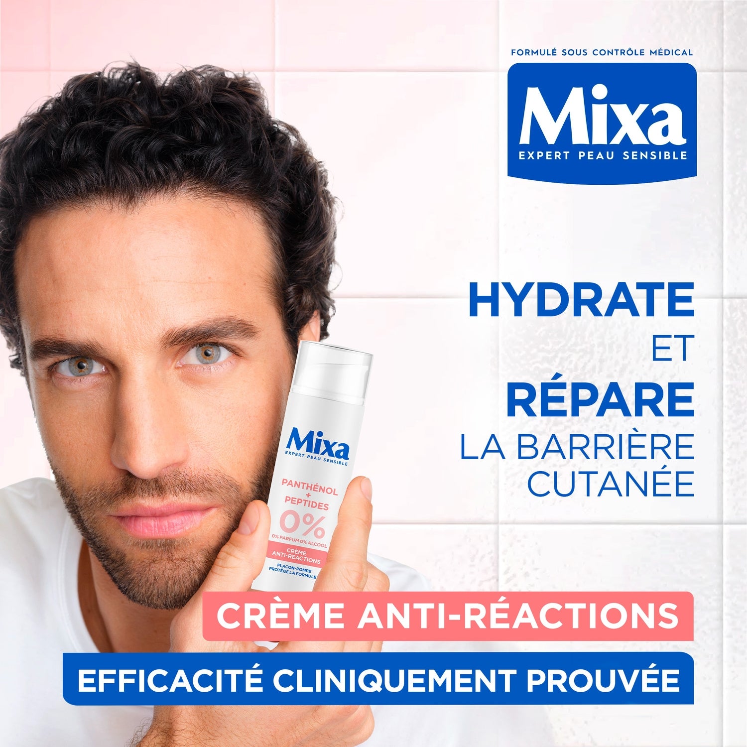 Crème Hydratante Réparatrice Anti-Réactions MIXA 