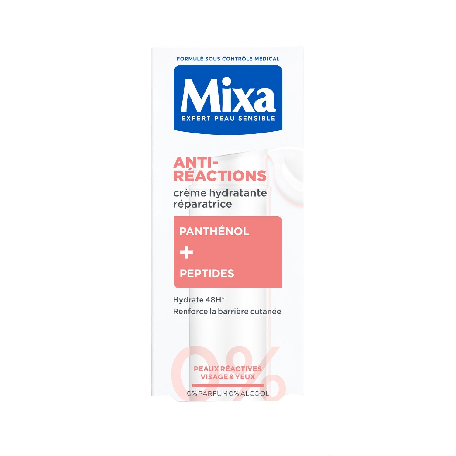 Crème Hydratante Réparatrice Anti-Réactions MIXA 