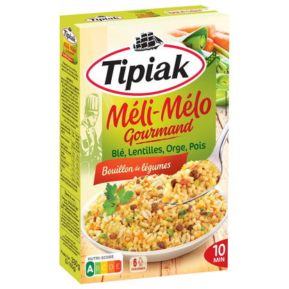 Wheat and Dried Vegetables Meli-Melo TIPIAK