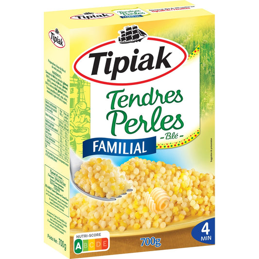 Grains de Blé Tendres Perles TIPIAK la boîte de 700g