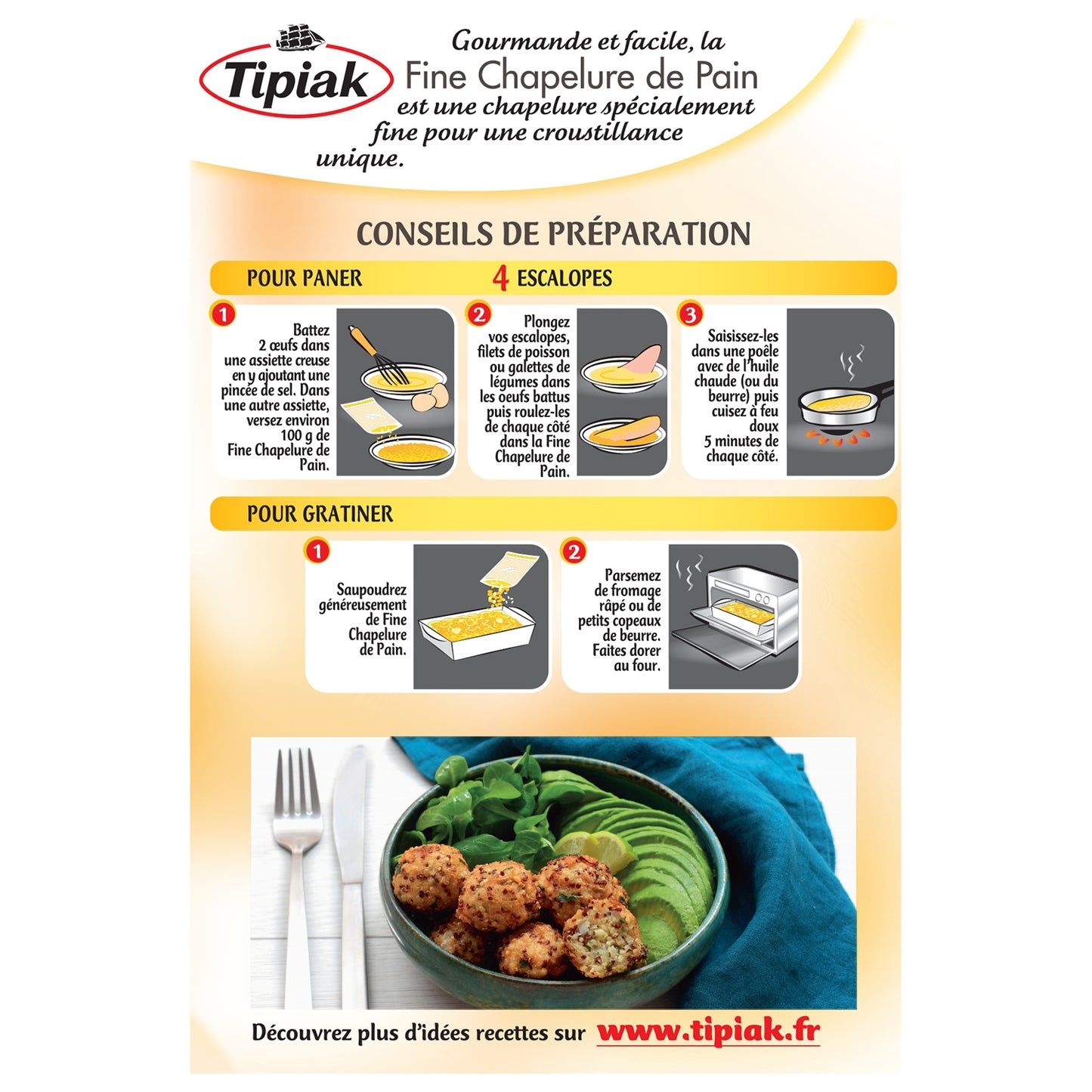 TIPIAK Fine Breadcrumbs