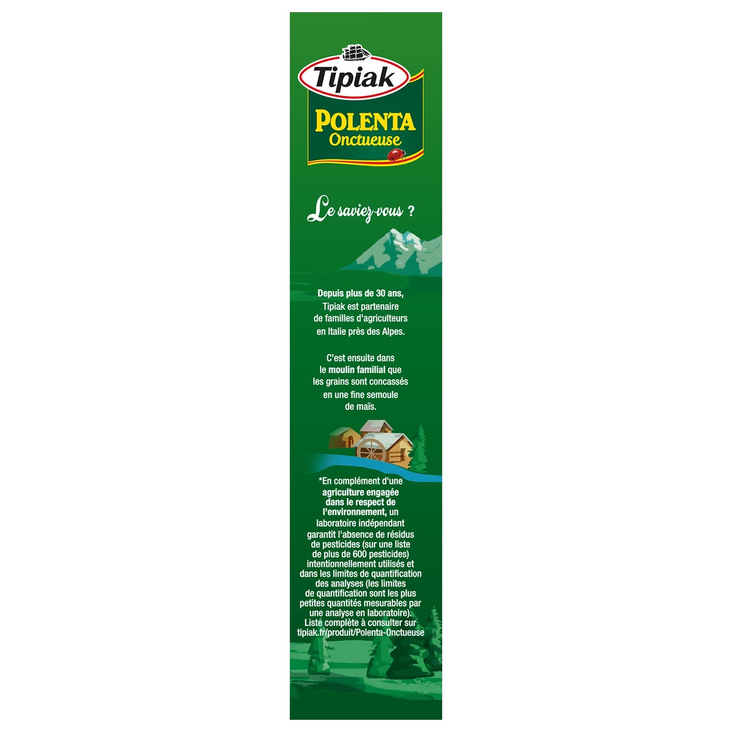 Polenta Onctueuse TIPIAK