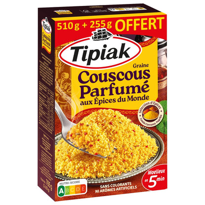 Aromatisierter Couscous TIPIAK – La Famille à Table!