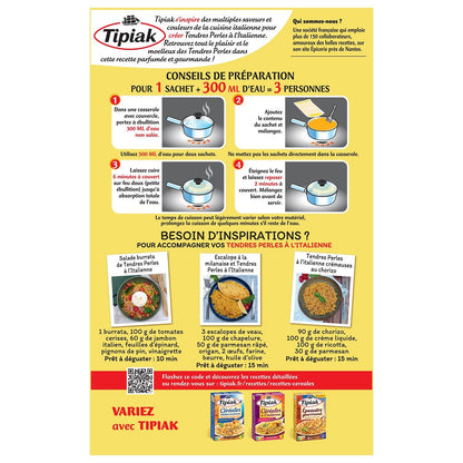 Tendres Perles à l'Italienne TIPIAK