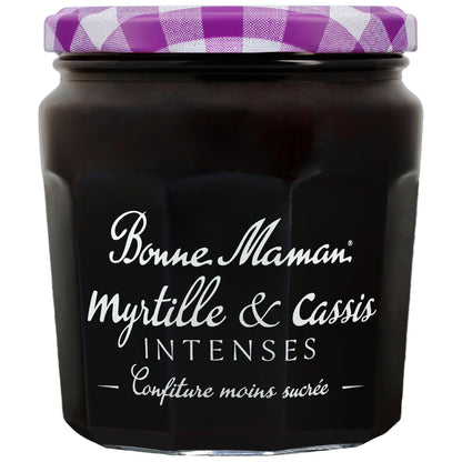 Confiture Myrtille Cassis Intense BONNE MAMAN