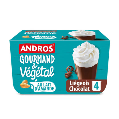 ANDROS Mandelmilchschokolade Lütticher Gemüsedessert