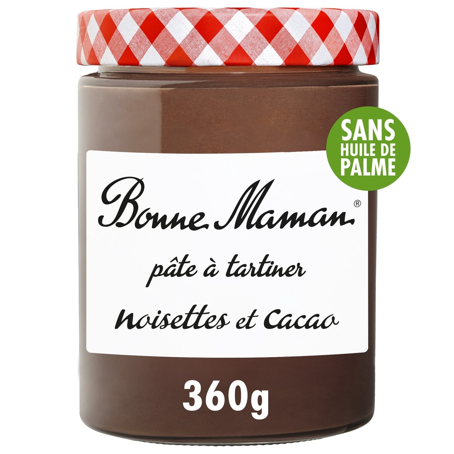 Pâte à Tartiner Noisettes et Cacao BONNE MAMAN le pot de 360g