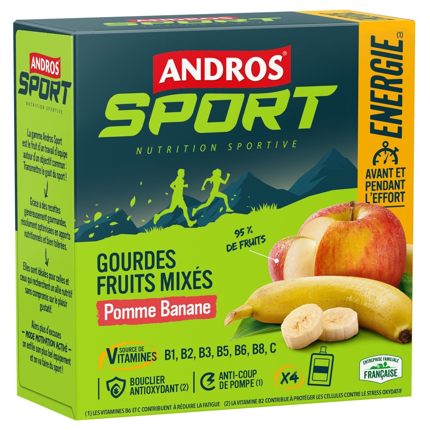 ANDROS SPORT Apple Banana Mixed Fruits