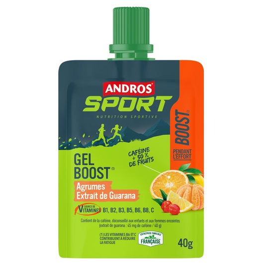 Boisson Diététique Gel Boost Agrumes ANDROS