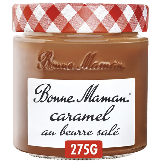 Pâte à Tartiner Caramel au Beurre Salé BONNE MAMAN le pot de 275g