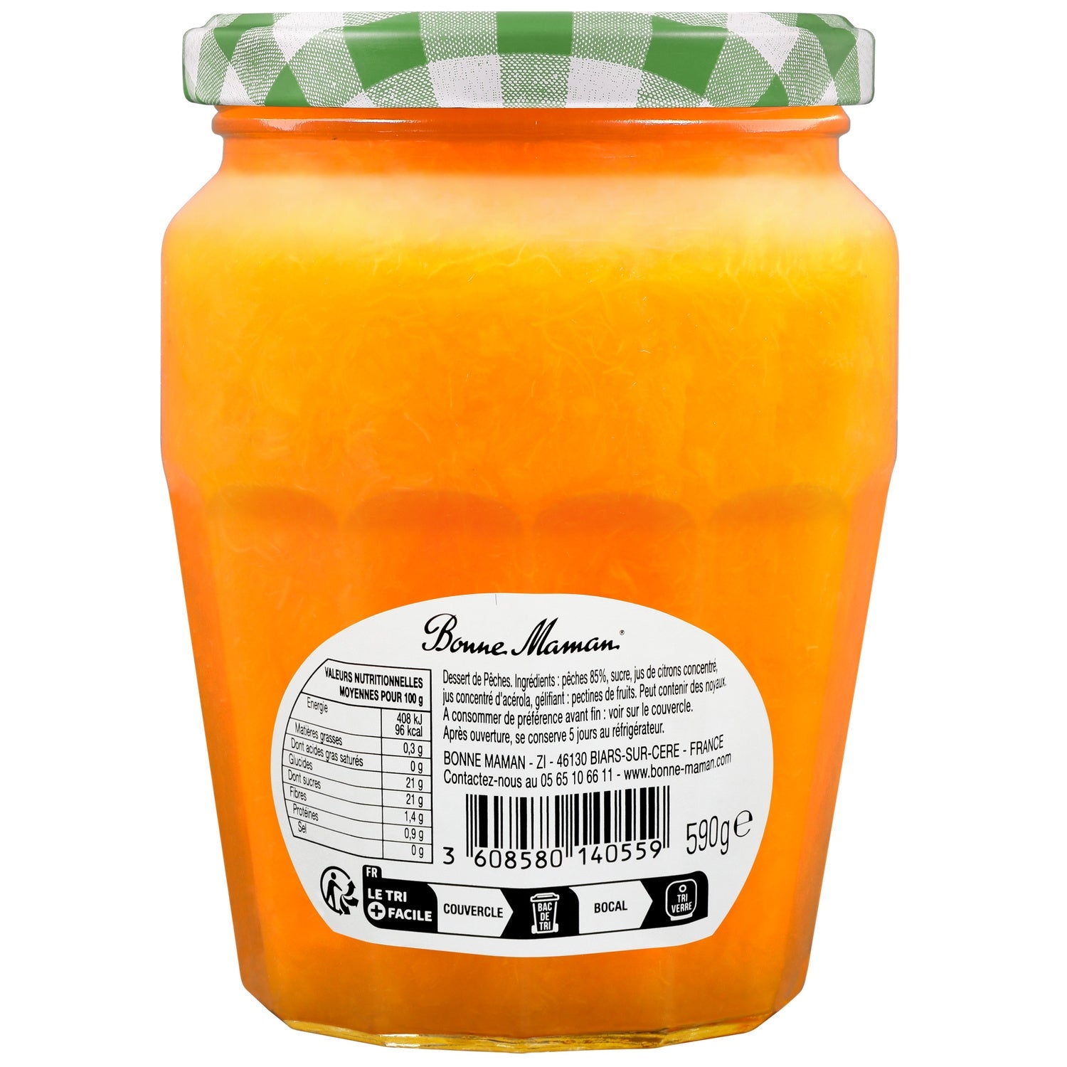Compotée Pêche BONNE MAMAN 